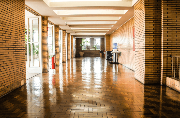 Empty School Hallway | This Image Accompanies a Blog Post on 8 Key Insights on School Marketing, Admissions, and Enrollment | Truth Tree Blog Post